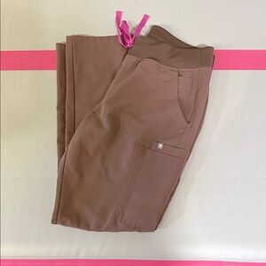 Figs Smokey taupe pants